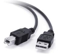 INECK® Câble Imprimante USB 3M USB 2.0 Câble Scanner d'Imprimante USB A vers USB B Mâle à Mâle Câble Printer Pour HP, Canon, Dell,