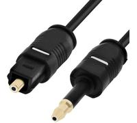 INECK® Câble Optique Audio Numérique Toslink vers Mini Toslink Digital Optical SPDIF Audio Cable