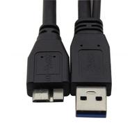 INECK® Câble USB Micro B ""SuperSpeed"" 3.0 - 1,8M - Connecteurs Mâle - Mâle - Type Micro B vers type A