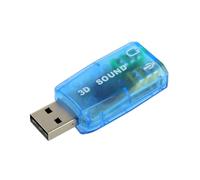 INECK® Carte Son USB 5.1 Externe, Son 3D Surround