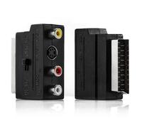 INECK® péritel vers Composite RCA S-vhs Audio AV Adaptateur TV