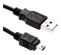 INECK® USB 2.0 Hi Speed A Vers mini B 5 Broches câble Alimentation & Données Cordon 2 mètres