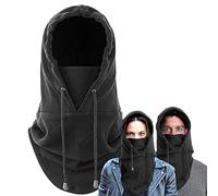 inedit Cagoule Polaire Hiver Multifonction - Bonnet Echarpe Cache Cou Thermique Homme Femme - Vêtement pour Grand Froid - Accessoire Ski Protections de Tête et Visage