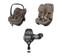 Inédit: Maxi-Cosi Pack Pebble Slide Pro Family - Oak Truffle