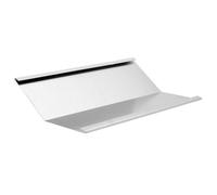 INEFA 200cm Solin en Aluminium avec Pli d'Eau Aluminium Argent Tôle de Toit