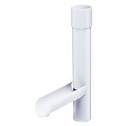 INEFA Collecteur Eau Pluie Tuyau Descente PVC 50mm Blanc Clapet Accessoires Gouttière