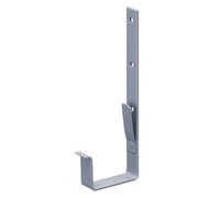 INEFA Support de Gouttière Carrée 115mm PVC Gris, Accessoire Gouttière Montage Facile