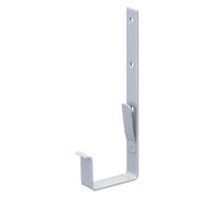 INEFA Support de Gouttière Carrée 68mm PVC Blanc, Accessoire Gouttière Montage Facile