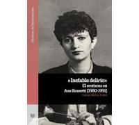 Inefable Delirio" : El Erotismo En Ana Rossetti (1980-1991)