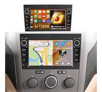 Inefala 8 Core 6G+128G Autoradio pour Opel Astra Antara Vectra Corsa | Android 15, Antara Vectra. 7" Écran, Wireless CarPlay, Android Auto, GPS, WiFi, DSP, RDS/FM, BT, EQ, Caméra de Recul, Mic