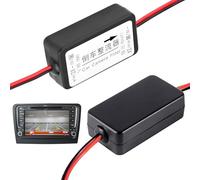 Inefala Filtres redresseur 12V DC pour caméras, Caméra de recul de Voiture Relais d'alimentation Condensateur Filtre Redresseur