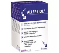 Ineldea Complément alimentaire Allerbiol – Confort respiratoire – 60 gélules (Cure 30 jours)