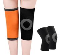 iNelihoo Genouillères d'hiver avec doublure chaude Genouillère en Cachemire Thermique Genouillère Tricoté élastique Genouillère Bande Thérapie Genouillère soulager d'arthrite les douleurs du genou