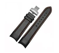 INEOUT Bracelet De Montre À Extrémité Incurvée En Cuir Véritable, 22mm, 23mm, 24mm, Compatible Avec La Ceinture De Montre Tissot 1853 COUTURIER T035627A T035407A T035439, Bracelet For Hommes (Color :