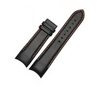 INEOUT Bracelet De Montre À Extrémité Incurvée En Cuir Véritable, 22mm, 23mm, 24mm, Compatible Avec La Ceinture De Montre Tissot 1853 COUTURIER T035627A T035407A T035439, Bracelet For Hommes (Color :