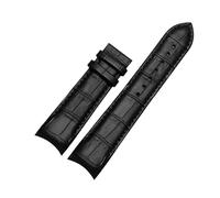 INEOUT Bracelet De Montre À Extrémité Incurvée En Cuir Véritable, 22mm, 23mm, 24mm, Compatible Avec La Ceinture De Montre Tissot 1853 COUTURIER T035627A T035407A T035439, Bracelet For Hommes (Color :