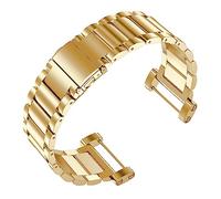 INEOUT Bracelet De Montre Classique En Acier Inoxydable Bracelets & Outils Compatibles Avec La Montre De Sport Suunto Core All Black Silver Gold Rose(Gold)