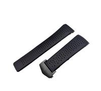 INEOUT Bracelet de montre étanche compatible avec Tag Heuer ACCESSOIRES D'ACCESSOIRES D'ACCESSOIRES Caoutchouc Hommes de surveillance Compatible avec Carrera Silicone 22 Bracelet de montre 24mm (Colo