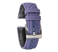 INEOUT Bracelets De Montre En Toile Matériau De Qualité Supérieure À Dégagement Rapide Bracelets De Montre En Nylon De Qualité Noire Boucle En Acier 18mm 20mm 22mm 24mm(Blue-111,22mm)