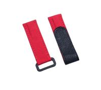 INEOUT Cuir Tissu Nylon Ajustable 20mm21mmBracelet Compatible Avec Bracelet Rolex(Red,21mm)