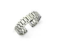 INEOUT Montre Bracelet Bracelet Acier Inoxydable 12 14 15 16 17 18 19 20 21 22 23 24mm Montre Bracelet Montre(Silver,14mm)