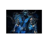 INEOUT Mortal Kombat SubZero Poster décoratif sur toile pour chambre à coucher (50 x 75 cm)