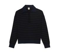 Ines de la Fressange Paris - Teo oak leaf dress - Femme - Pulls - Bleu - Taille: 42 FR