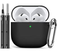 Inesore Compatible with AirPods 4 Case - Black