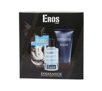 Inessance Paris - Coffret Cadeau - Eau de Toilette pour Homme Eros Cool 100ml et Gel Douche pour Corps & Cheveux 150ml