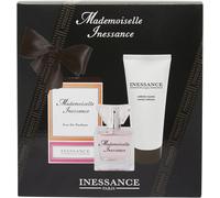 Inessance Paris - Coffret Cadeau Mademoiselle Inessance - Eau De Parfum Pour Femme - Parfum Fruité Et Floral - Eau De Parfum 50ml Et Crème Mains 100ml - Fabriqué En France