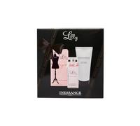 Inessance Paris - Coffret Inessance Lilly - Coffret Cadeau pour Femme - Eau de Toilette 50 ml et Crème Mains 100 ml - Parfum Floral et Pétillant