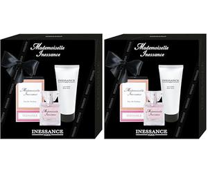 Inessance Paris - Coffret Parfum Femme - 50ml + Lait Corps 100ml - Fragrance Audacieuse Fleurieset Gourmandes - Parfum Urbain Moderne - Beauté Féminine (Lot de 2)