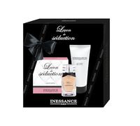 Inessance Paris - Coffret Parfum Femme 50ml + Lait Corps 100ml - Senteur Orientale Fruitée - Eau de Toilette Sensuelle- Notes de Mandarine et Baie Rose
