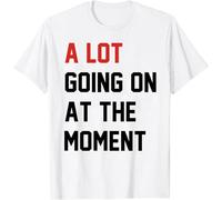 iNexTech T-shirt « A Lot Going On at The Moment », blanc, M