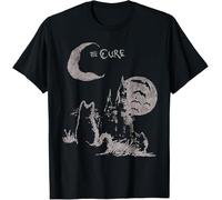 iNexTone T-shirt The Cure Cat Moon, Noir , M