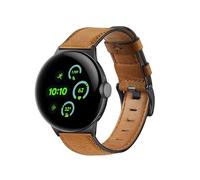 INF 1 bracelet compatible avec Google Pixel Watch 3 45 mm - Marron - Boucle ardillon