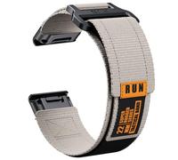 INF 1 bracelet en nylon couleur militaire - Compatible avec Garmin Fenix 8 26 mm - Bracelet de montre de sport