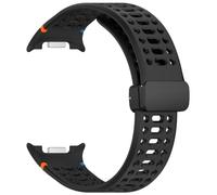 INF 1 bracelet magnétique en silicone compatible avec Samsung Watch 8/8 Classic - Respirant, avec trous d'aération, 12,4 + 9,8 cm