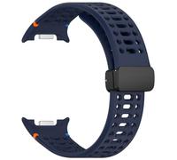 INF 1 bracelet magnétique en silicone compatible avec Samsung Watch 8/8 Classic - Respirant, avec trous d'aération, 12,4 + 9,8 cm