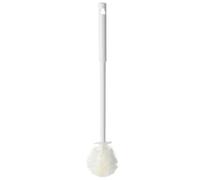 INF 1 brosse à bouteille en silicone avec tête pliable - PP + PET, 31,5 x 6 cm