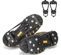 INF 1 paire de bottes à pointes / antidérapantes noires 38-43
