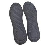 INF 1 paire de semelles intérieures de chaussures absorbant la transpiration sont des semelles intérieures absorbant la transpiration, absorbant les chocs, douces et respirantes, noires