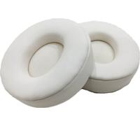 INF 1 paire d'oreillettes en cuir protéinéPolyuréthanepour Beats Solo Pro blanc