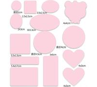 INF 10 feuilles de patchs autocollants pour doudoune pour sac de couchage Rose clair