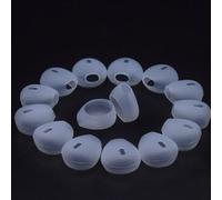 INF 10 Paires d'embouts de Rechange en Silicone pour écouteurs de 15 à 16 mm, tels Que iPhone 6/6 Plus, iPhone 5/5S, Coques de Casque Ultra Douces et légères