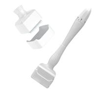 INF 140A Microneedle Derma Stamp Roller réglable - Outil de micro-aiguilles ABS blanc pour le visage et le corps