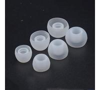 INF 15 Paires d'embouts en Silicone pour écouteurs de 4,5 à 6 mm, 3 Tailles au Choix, Port Confortable, Embouts en Silicone Souple