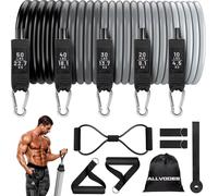 INF 150lb Ensemble de bandes de résistance pour la musculation et le développement musculaire