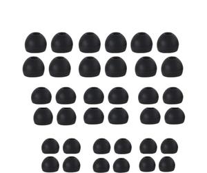 INF 18 Paires de Coussinets d'oreille en Silicone pour écouteurs Intra-Auriculaires de 4,5 à 6 mm, 3 Tailles, 6 Paires chacune, Embouts d'oreille en Silicone de Remplacement