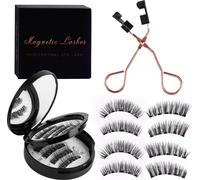 INF 2 paires de faux cils magnétiques doubles - Cils magnétiques 5D Modèle 3